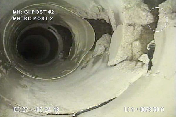 Sinkhole Pipepatch Repair