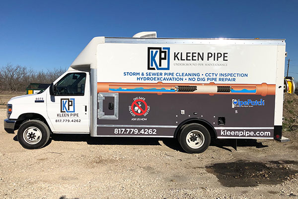 CCTV Sewer Pipe Inspection Van | Kleen Pipe Underground Pipe Maintenance